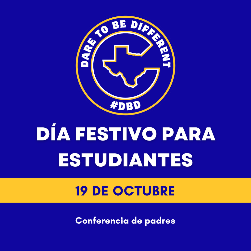 Holiday announcement graphic for “OCTOBER 19,” with “Parent Conference/Planning"