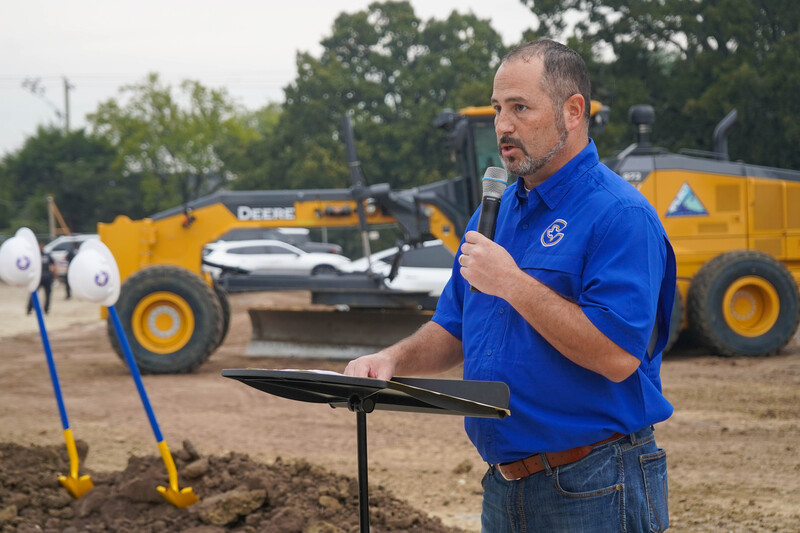 Corsicana ISD breaks ground on 2025 Bond Ag building