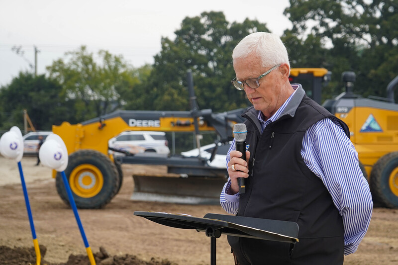 Corsicana ISD breaks ground on 2025 Bond Ag building