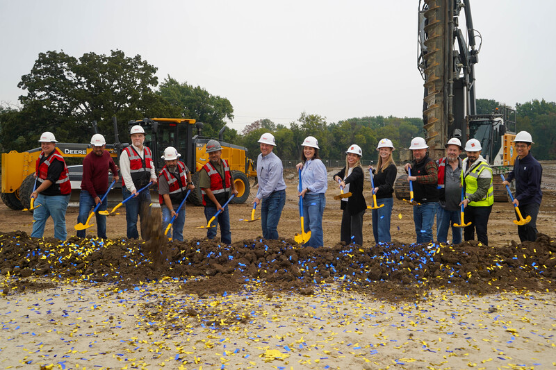 Corsicana ISD breaks ground on 2025 Bond Ag building