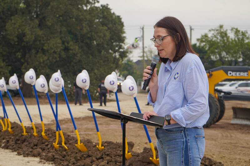 Corsicana ISD breaks ground on 2025 Bond Ag building