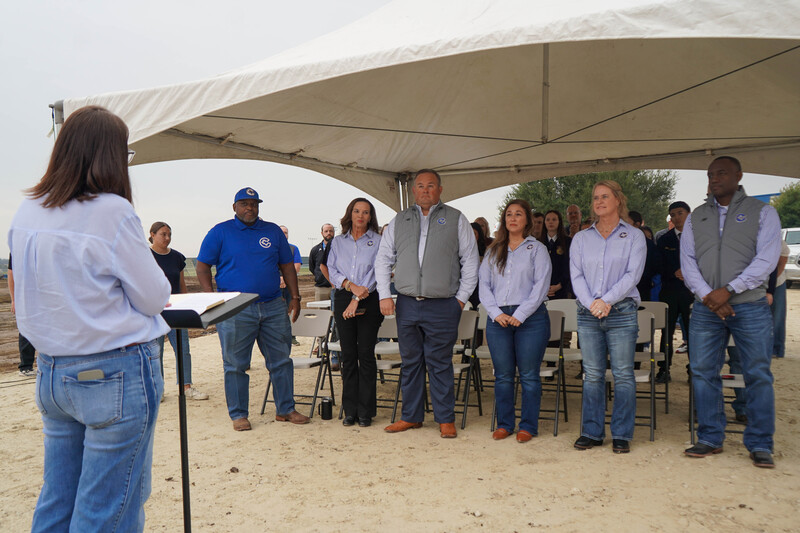 Corsicana ISD breaks ground on 2025 Bond Ag building