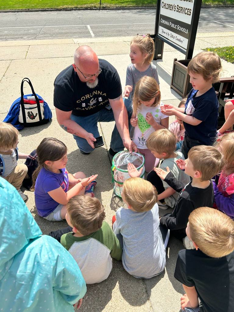 Butterflies at Children's Services