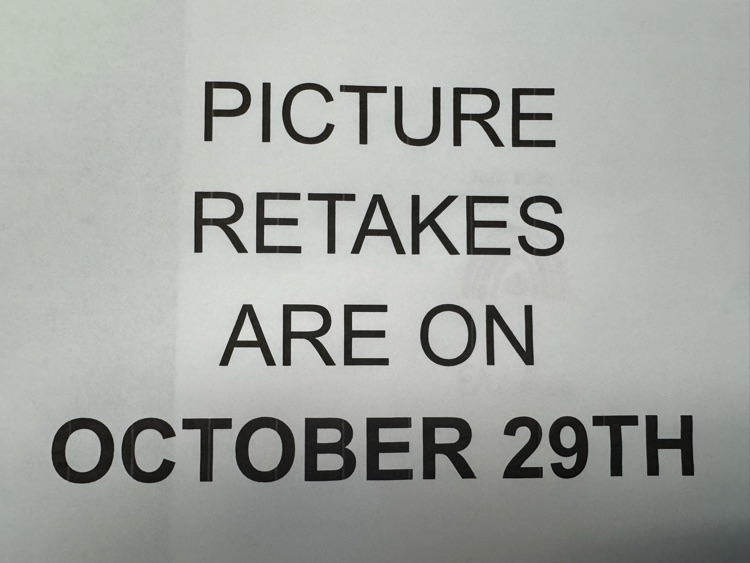 retakes are on the 29th