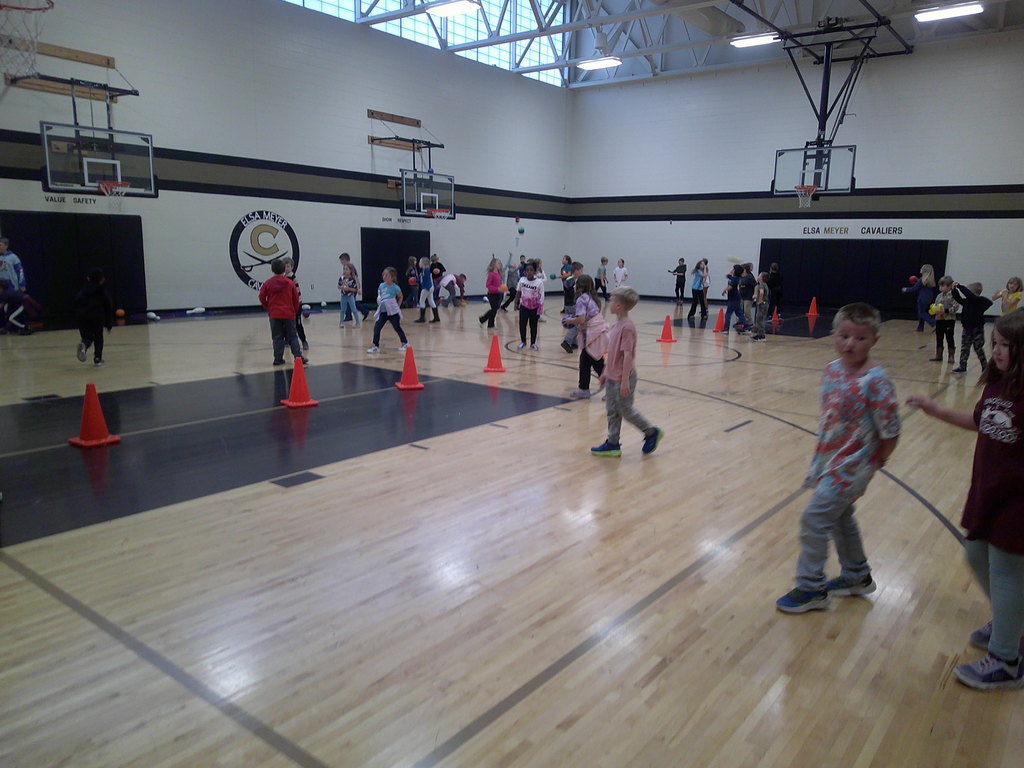 lots of fun in the gym