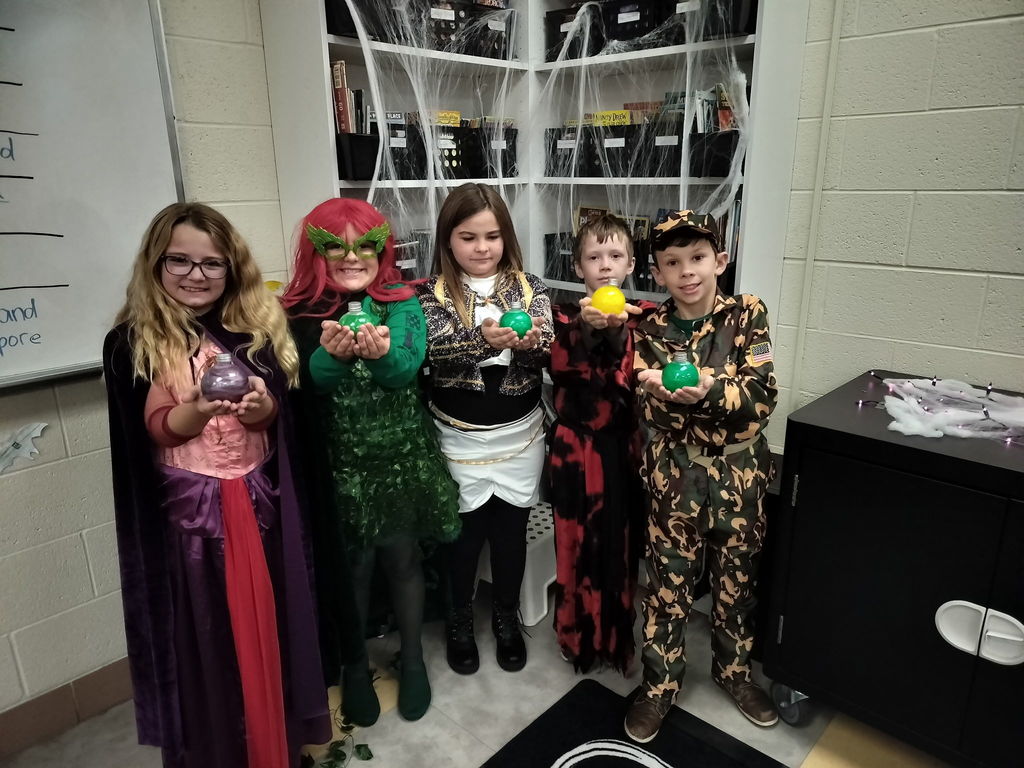 Mrs. Wyatt's class made special potions