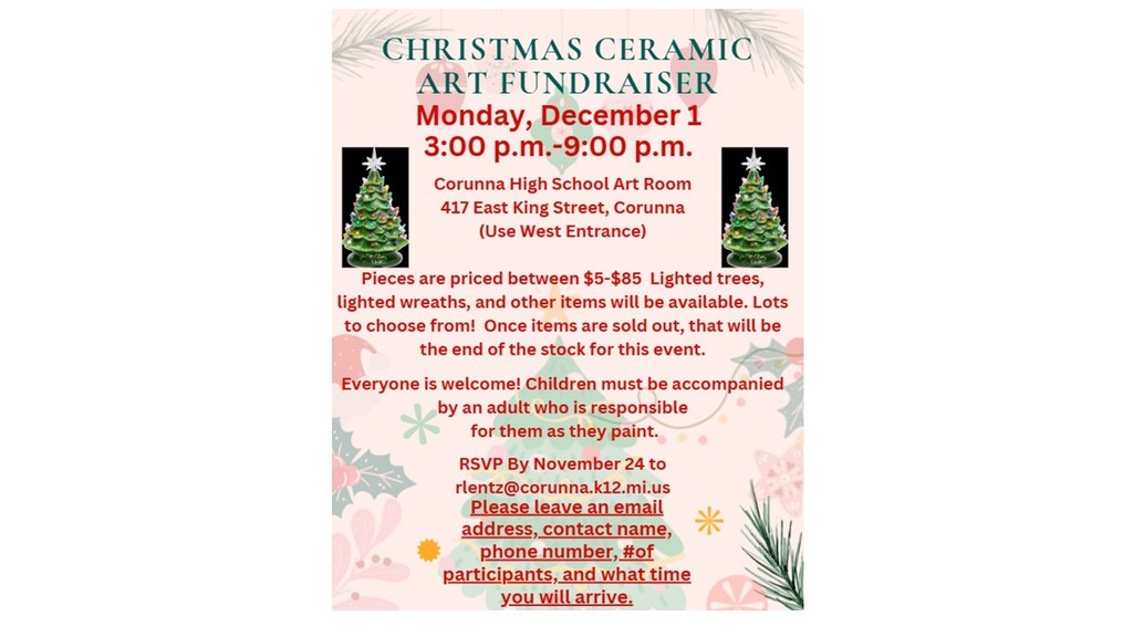 Ceramic Art Fundraiser