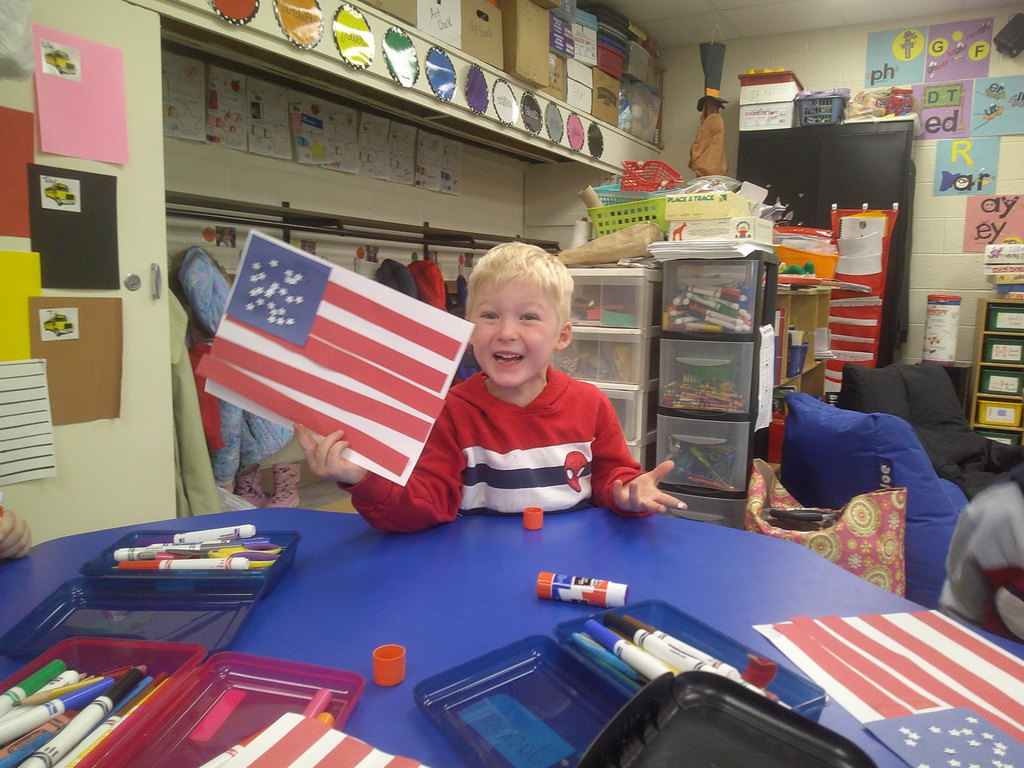 Red, White and Blue!