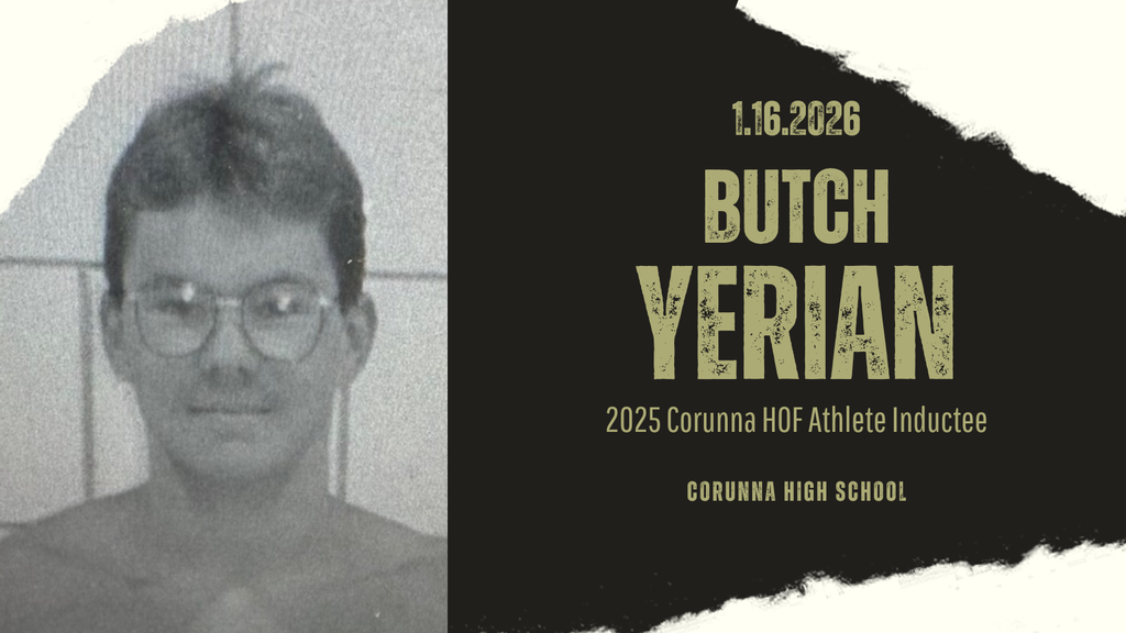 Butch Yerian 2025 Corunna HOF Announcement