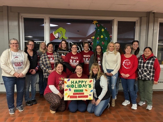 Food Service says Happy Holidays