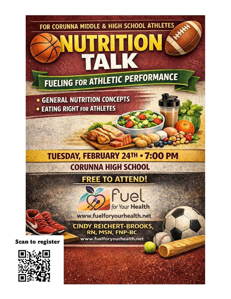 Athlete Nutrition FlyerQR