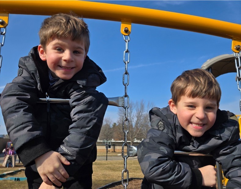 Boys on playground