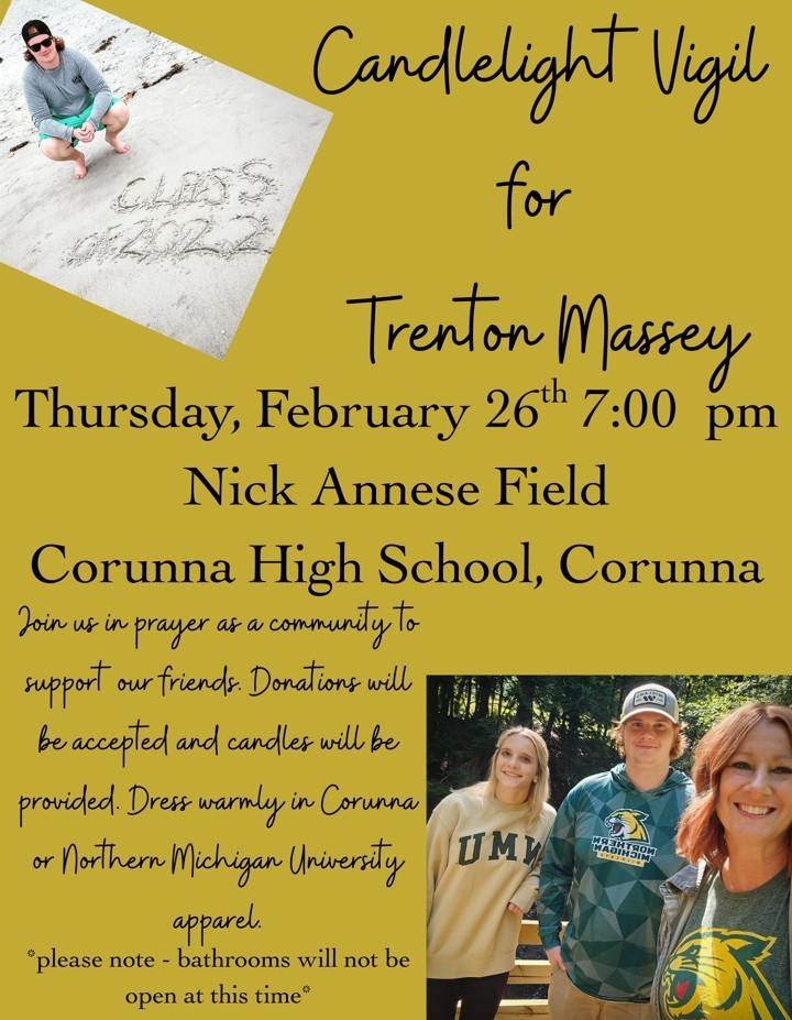 Vigil for Trenton Massey