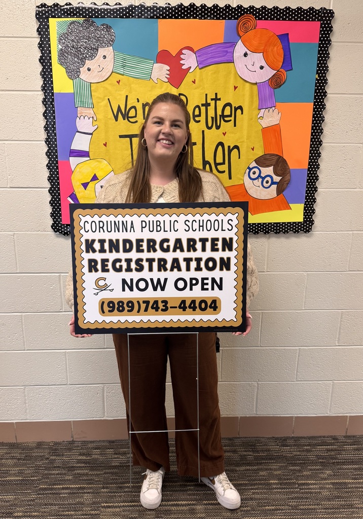 Ms. Lumsden designed our new yard sign