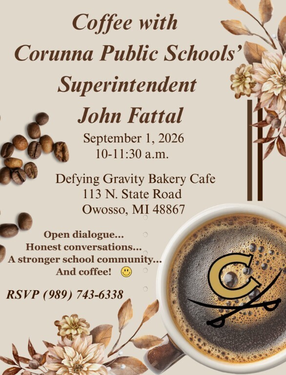 Coffee with the Superintendent Flyer