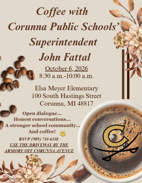 Coffee with the Superintendent