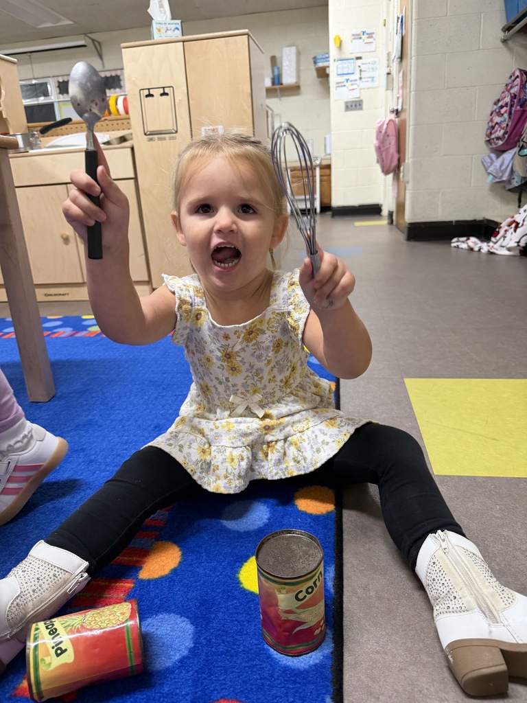 Playing at preschool