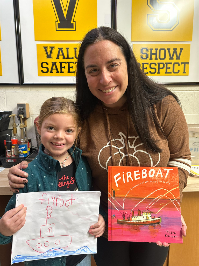 Mrs. Schu with a student