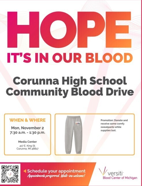 Blood Drive Flyer