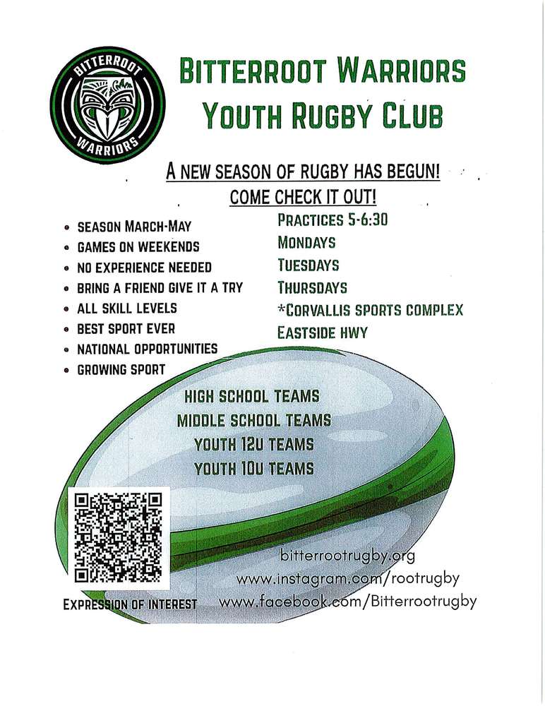 Bitterroot Warriors Youth Rugby Club