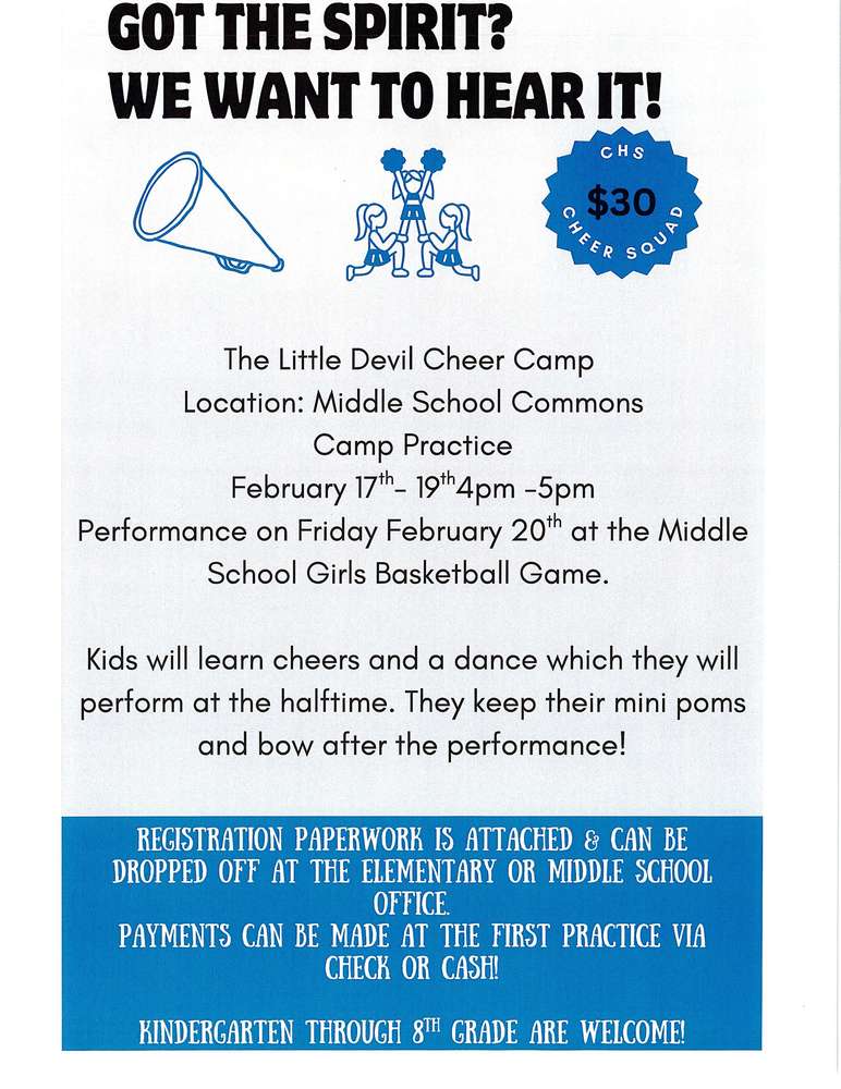 The Little Devil Cheer Camp