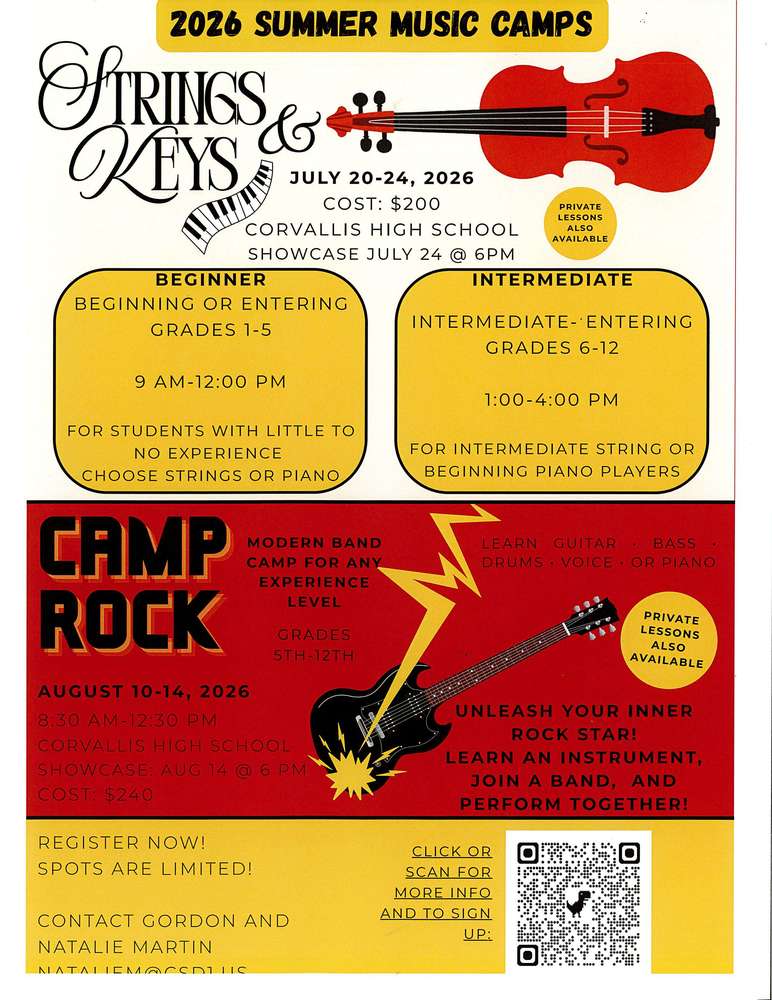 2026 Summer Music Camps
