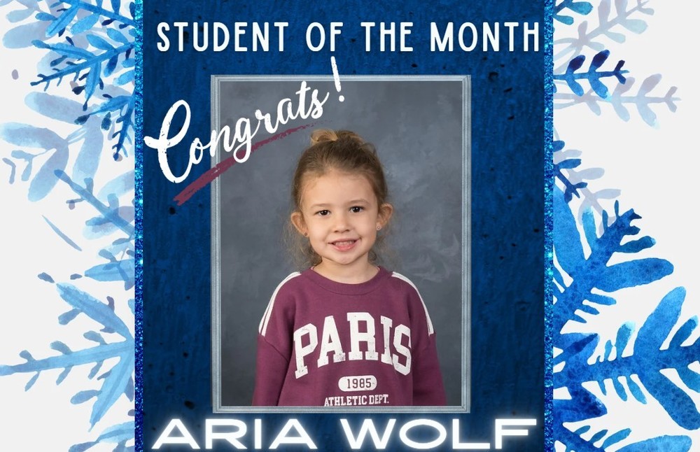 Student of the Month!