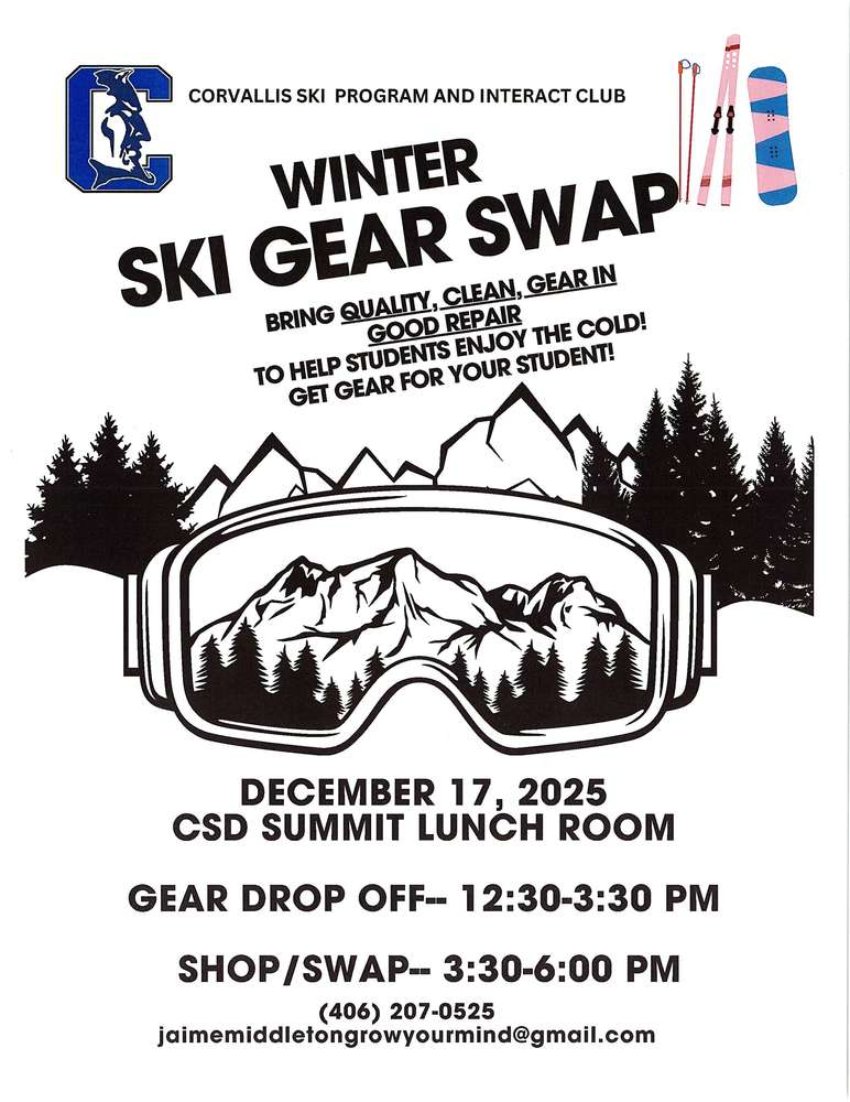 Winter Ski Gear Swap