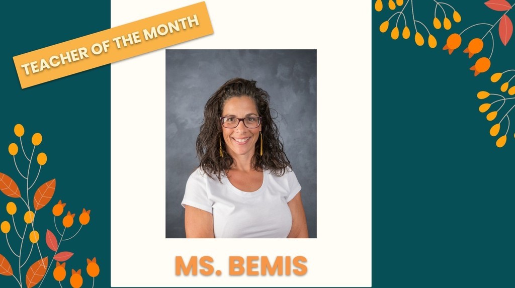 Teacher of the Month!