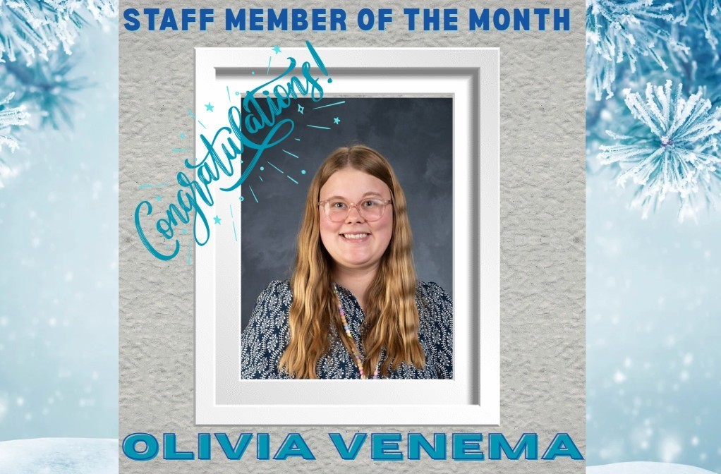 Staff Member of the Month!