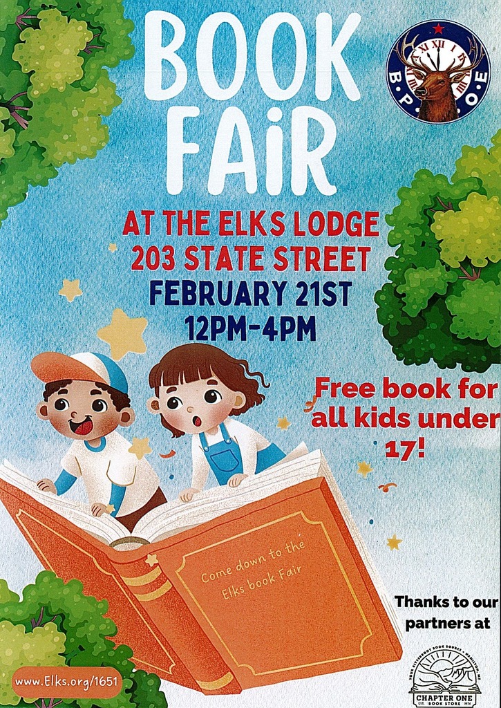 Elks Lodge Book Fair