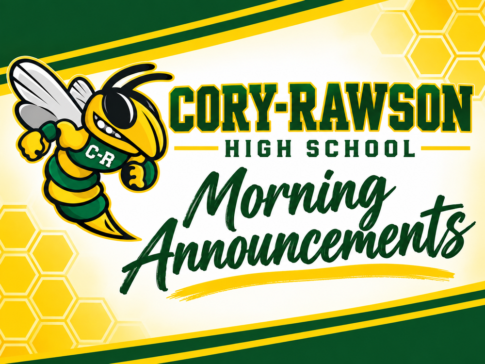 Morning announcements