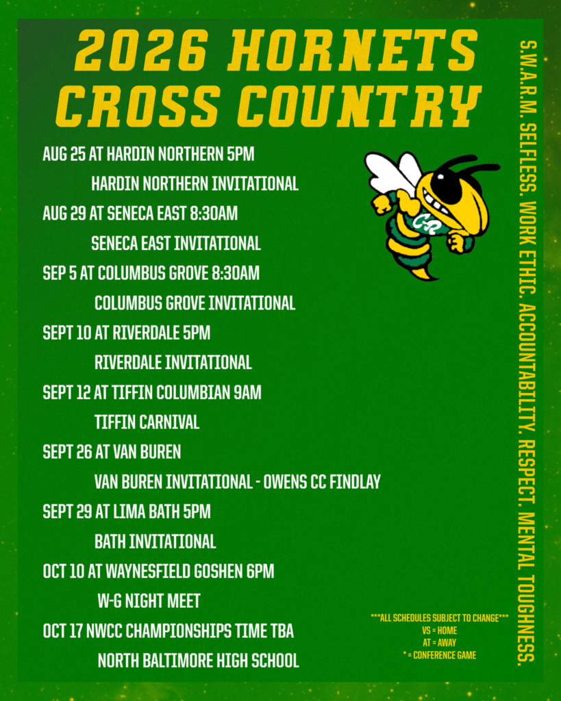 XC Schedule.