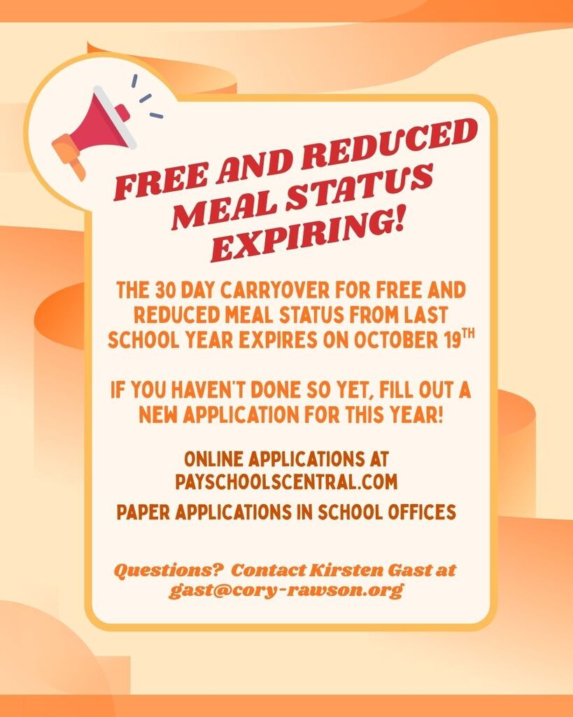 Meal Status Expiration