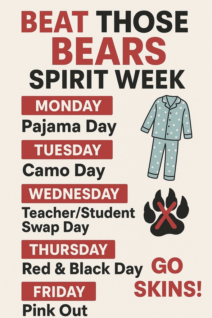 Spirit Week Flyer