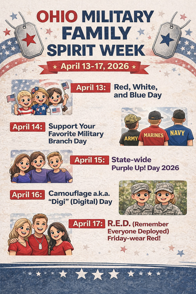 Ohio Military Family Spirit Week