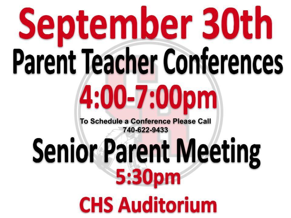 P/T Conferences - Senior Paretn Meeting