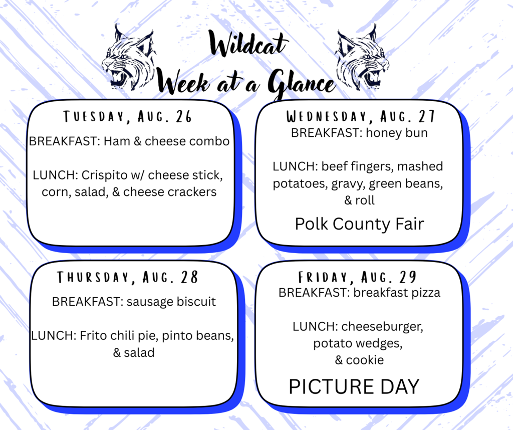 Wildcat Week at a Glance