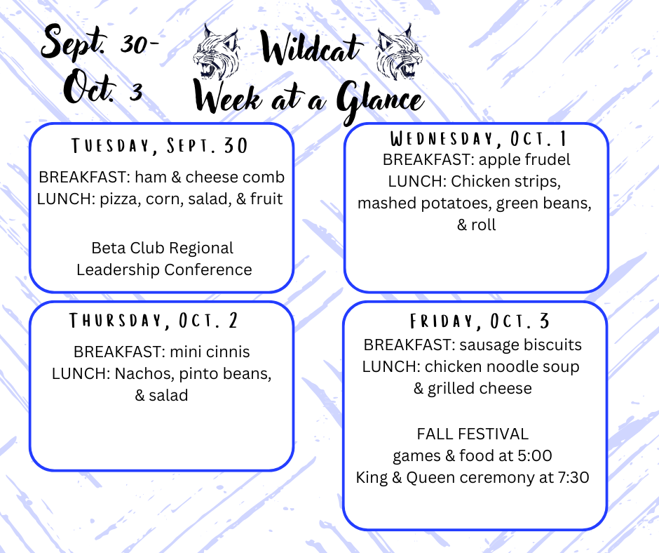 wildcat weekly
