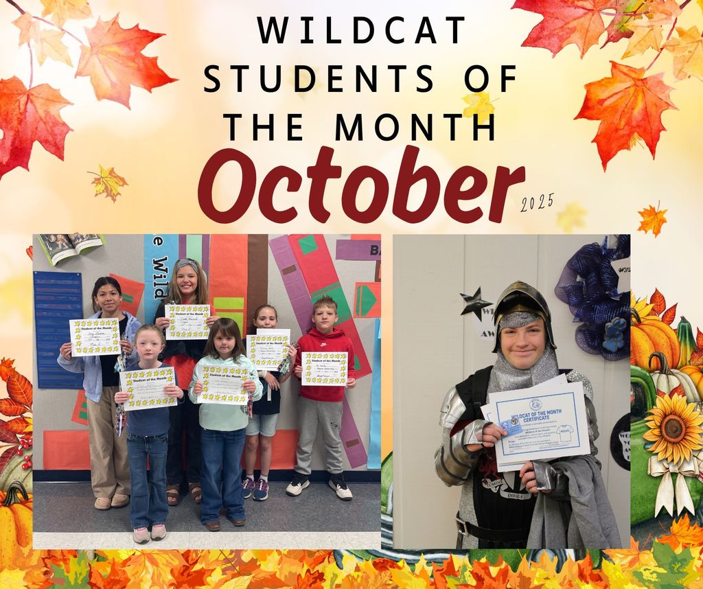 Oct. Student of the month
