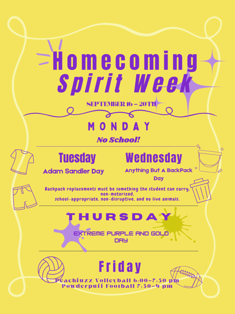 Homecoming Spirit Days
