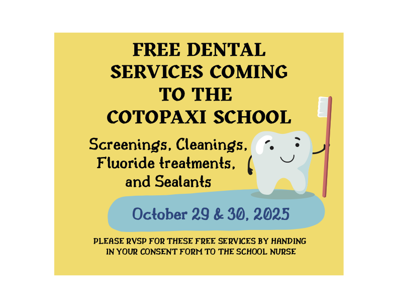 Dental Screening Flyer