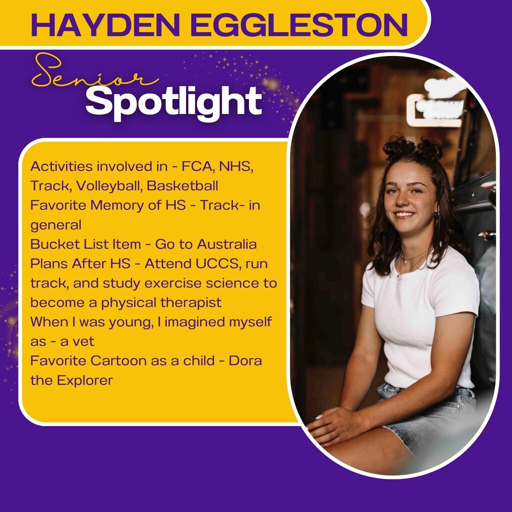 Hayden Senior Spotlight