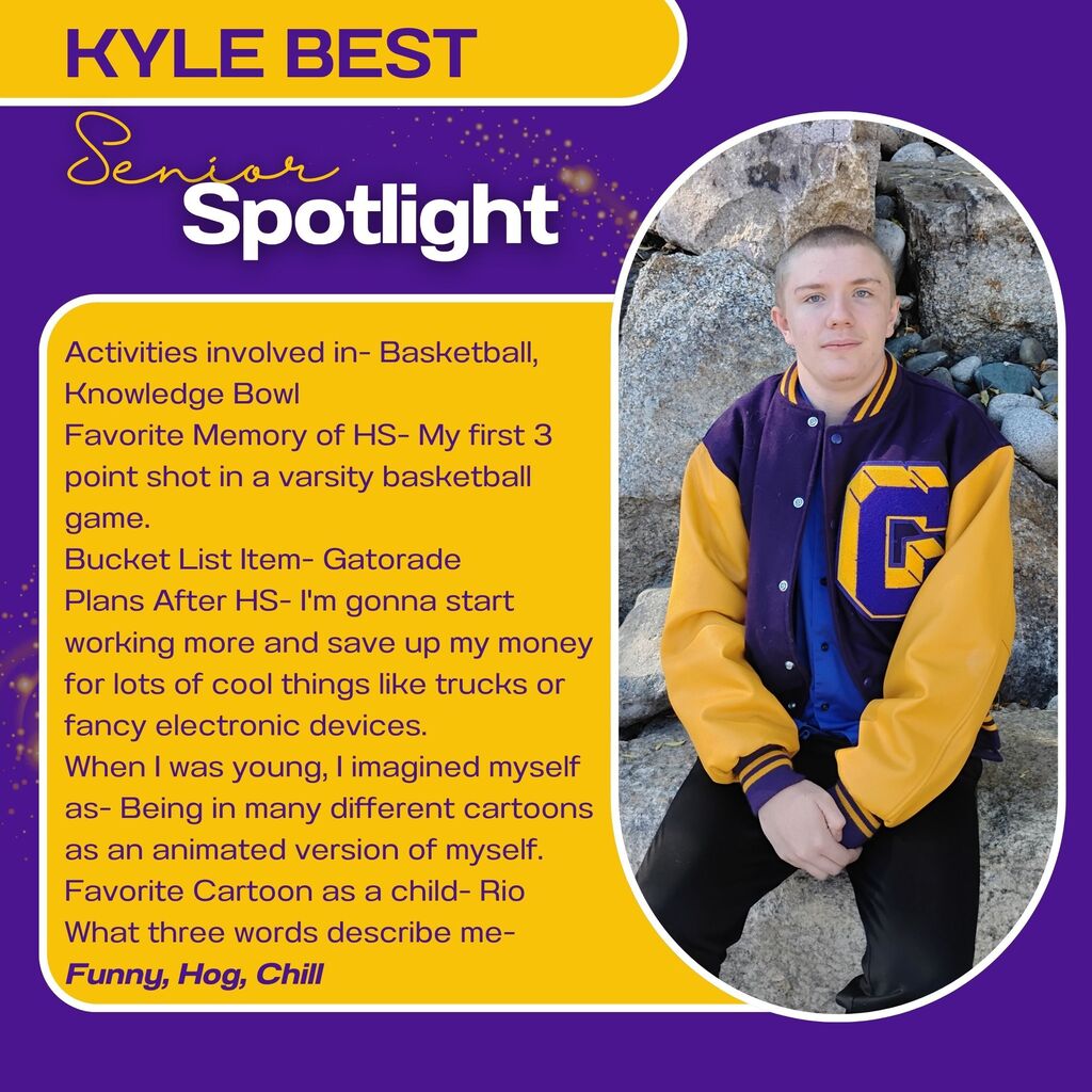 Kyle Best Senior spotlight