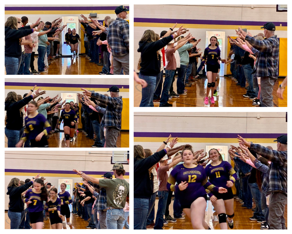 Photos from the volleyball game