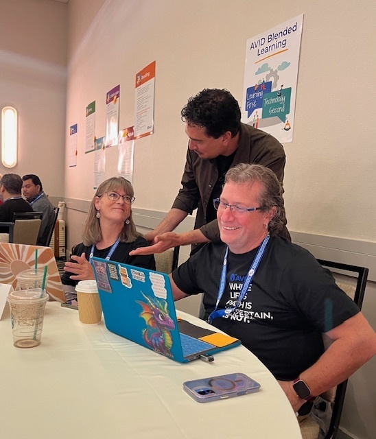 Teachers at AVID conference