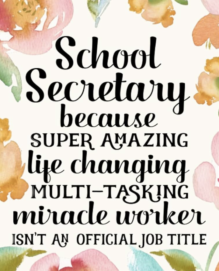 Secretary blurb