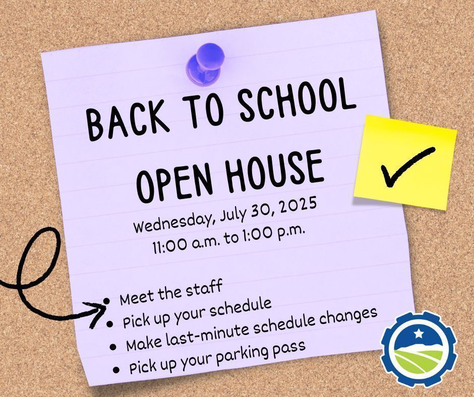 Open house flyer