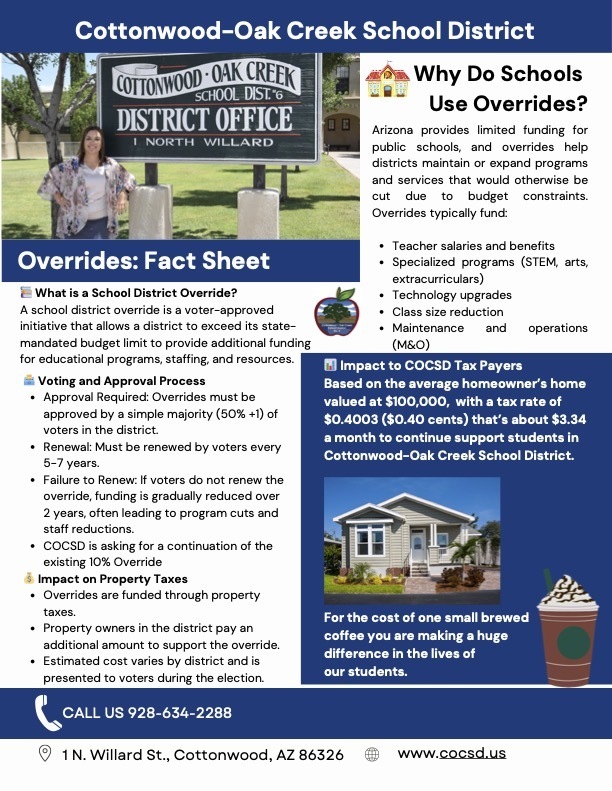 Override Fact Sheet 1