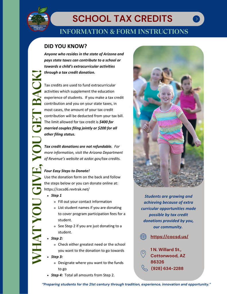 Tax Credit Form